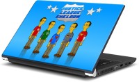 Rangeele Inkers Justice League Of Sheldon Vinyl Laptop Decal 15.6   Laptop Accessories  (Rangeele Inkers)