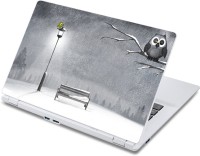 ezyPRNT Owl Painting (13 to 13.9 inch) Vinyl Laptop Decal 13   Laptop Accessories  (ezyPRNT)