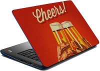 meSleep Cheers Vinyl Laptop Decal 15.6   Laptop Accessories  (meSleep)