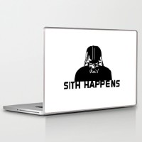 Theskinmantra Shit Happens Skin Vinyl Laptop Decal 15.6   Laptop Accessories  (Theskinmantra)