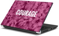 Dadlace Courage Vinyl Laptop Decal 13.3   Laptop Accessories  (Dadlace)