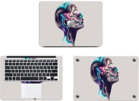 Swagsutra Artistic Face full body SKIN/STICKER Vinyl Laptop Decal 12   Laptop Accessories  (Swagsutra)