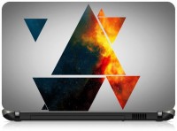 Box 18 Colored Triangles 2164 Vinyl Laptop Decal 15.6   Laptop Accessories  (Box 18)