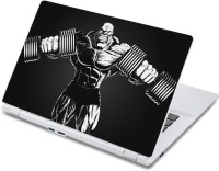 ezyPRNT Powerful Comics Character Body Builder (13 to 13.9 inch) Vinyl Laptop Decal 13   Laptop Accessories  (ezyPRNT)