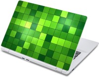 ezyPRNT Green Squares Pattern (13 to 13.9 inch) Vinyl Laptop Decal 13   Laptop Accessories  (ezyPRNT)