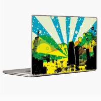 Theskinmantra Urban Sunshine Laptop Decal 14.1   Laptop Accessories  (Theskinmantra)