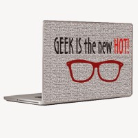 Theskinmantra Geek Material Laptop Decal 13.3   Laptop Accessories  (Theskinmantra)