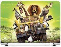 FineArts Madagascar Truck Vinyl Laptop Decal 15.6   Laptop Accessories  (FineArts)
