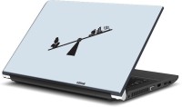 Rangeele Inkers Deewar Minimal Poster Vinyl Laptop Decal 15.6   Laptop Accessories  (Rangeele Inkers)
