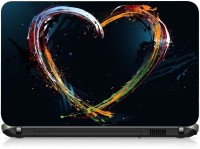 VI Collections RAYFULL HEART pvc Laptop Decal 15.6   Laptop Accessories  (VI Collections)