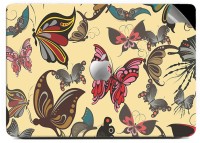 Swagsutra Butterflies Vinyl Laptop Decal 15   Laptop Accessories  (Swagsutra)