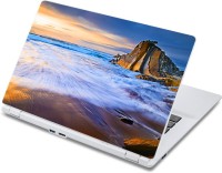 ezyPRNT Sunset Ocean Nature (13 to 13.9 inch) Vinyl Laptop Decal 13   Laptop Accessories  (ezyPRNT)