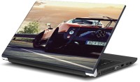 Rangeele Inkers Lets Travel Car Vinyl Laptop Decal 15.6   Laptop Accessories  (Rangeele Inkers)