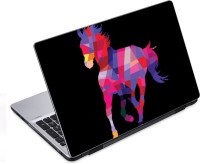 ezyPRNT Abstract Horse C (14 to 14.9 inch) Vinyl Laptop Decal 14   Laptop Accessories  (ezyPRNT)