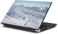 ezyPRNT Frozen Trees In Snowy Mountain (15 to 15.6 inch) Vinyl Laptop Decal 15   Laptop Accessories  (ezyPRNT)