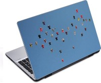 ezyPRNT Massive Sky Diving (14 to 14.9 inch) Vinyl Laptop Decal 14   Laptop Accessories  (ezyPRNT)