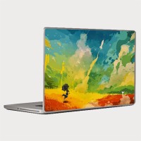 Theskinmantra Life Is Beautiful Universal Size Vinyl Laptop Decal 15.6   Laptop Accessories  (Theskinmantra)