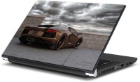 ezyPRNT Awesome Brown Car (15 to 15.6 inch) Vinyl Laptop Decal 15   Laptop Accessories  (ezyPRNT)