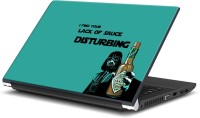 Rangeele Inkers Darth Vader Lack Of Sauce Vinyl Laptop Decal 15.6   Laptop Accessories  (Rangeele Inkers)