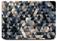 Swagsutra Silver cubes Vinyl Laptop Decal 15   Laptop Accessories  (Swagsutra)