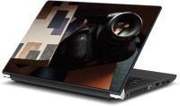 ezyPRNT Camera with Books (15 to 15.6 inch) Vinyl Laptop Decal 15   Laptop Accessories  (ezyPRNT)