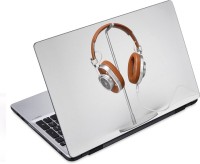 ezyPRNT Headphones and Earphones Music AB (14 to 14.9 inch) Vinyl Laptop Decal 14   Laptop Accessories  (ezyPRNT)