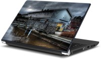 ezyPRNT Factory at River Bank City (15 to 15.6 inch) Vinyl Laptop Decal 15   Laptop Accessories  (ezyPRNT)