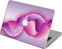 Theskinmantra Purple Pink Waves Vinyl Laptop Decal 13   Laptop Accessories  (Theskinmantra)