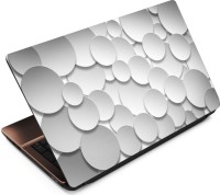 Anweshas 3D Circles Vinyl Laptop Decal 15.6   Laptop Accessories  (Anweshas)