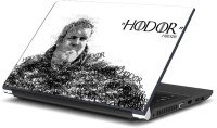 Rangeele Inkers Game Of Thrones Hodor Typography Vinyl Laptop Decal 15.6   Laptop Accessories  (Rangeele Inkers)