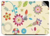 Swagsutra Floral Magic Vinyl Laptop Decal 15   Laptop Accessories  (Swagsutra)