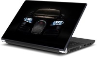 View Rangeele Inkers Bugatti Black Car Vinyl Laptop Decal 15.6 Laptop Accessories Price Online(Rangeele Inkers)