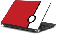 Rangeele Inkers Pokeball Vinyl Laptop Decal 15.6   Laptop Accessories  (Rangeele Inkers)