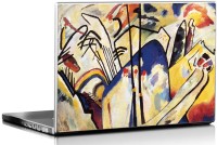 Seven Rays Composition Iv By Kadinsky 1911 Vinyl Laptop Decal 15.6   Laptop Accessories  (Seven Rays)