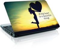 Shopmania A big Heart Vinyl Laptop Decal 15.6   Laptop Accessories  (Shopmania)
