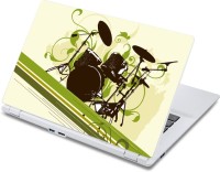 ezyPRNT Musical Notes Music (13 to 13.9 inch) Vinyl Laptop Decal 13   Laptop Accessories  (ezyPRNT)