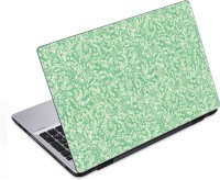 ezyPRNT Abstract Green Floral Pattern (14 to 14.9 inch) Vinyl Laptop Decal 14   Laptop Accessories  (ezyPRNT)