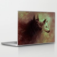 Theskinmantra Wolfy PolyCot Vinyl Laptop Decal 15.6   Laptop Accessories  (Theskinmantra)