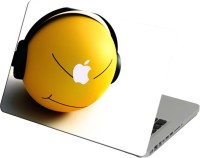 Theskinmantra Smiley Music Laptop Skin For Apple Macbook Air 13 Inches Vinyl Laptop Decal 13   Laptop Accessories  (Theskinmantra)