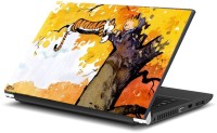 Dadlace calvin and hobbes Vinyl Laptop Decal 13.3   Laptop Accessories  (Dadlace)