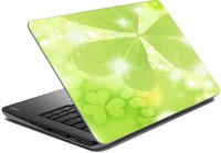 meSleep Green Flower LS-79-487 Vinyl Laptop Decal 15.6   Laptop Accessories  (meSleep)