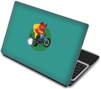 Shopmania Bike Rider Vinyl Laptop Decal 15.6   Laptop Accessories  (Shopmania)