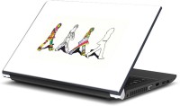 View Rangeele Inkers The Beatles Vintage Art Vinyl Laptop Decal 15.6 Laptop Accessories Price Online(Rangeele Inkers)