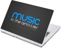 ezyPRNT Music Lovers and Musical Quotes N (13 to 13.9 inch) Vinyl Laptop Decal 13   Laptop Accessories  (ezyPRNT)