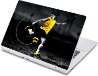 ezyPRNT Football Foot Locus Sports (13 to 13.9 inch) Vinyl Laptop Decal 13   Laptop Accessories  (ezyPRNT)