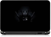 VI Collections BLACK SOLID IN PRINT pvc Laptop Decal 15.6   Laptop Accessories  (VI Collections)