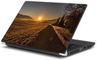 Dadlace Sunrise Vinyl Laptop Decal 14.1   Laptop Accessories  (Dadlace)