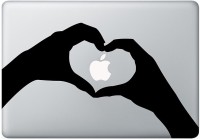 View Macmerise Love Apple - Decal for Macbook 13