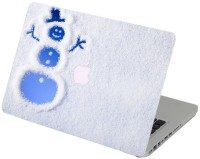 Swagsutra Swagsutra Snow Man Laptop Skin/Decal For MacBook Pro 13 With Retina Display Vinyl Laptop Decal 13   Laptop Accessories  (Swagsutra)