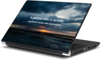 ezyPRNT Best Leader Motivation Quote (15 to 15.6 inch) Vinyl Laptop Decal 15   Laptop Accessories  (ezyPRNT)